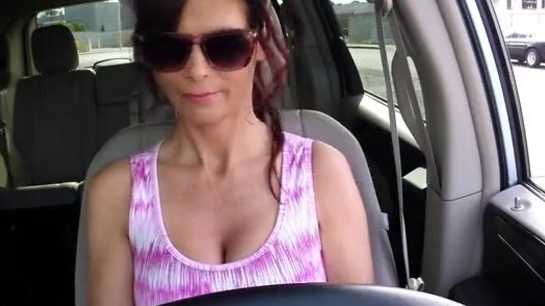Mature Babe Rides Danny D In His Blue Pickup Truck!