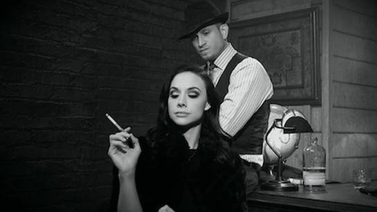 1930s Cop Grills A Sexy Woman During Interrogation!