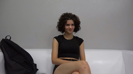 Shy Curly Girl's First Czech Casting Turns Into Wild Sex!