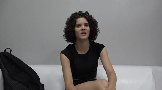 Shy Curly Girl's First Czech Casting Turns Into Wild Sex!
