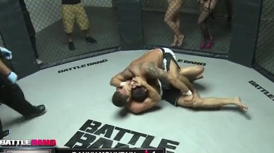 Fight Winner Gets The Belt And A Hot Blonde Prize!