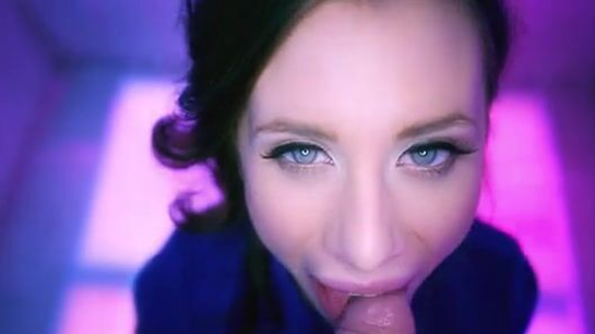 Sexy Brunette Licks And Deepthroats His Cock With Her Sweet Mouth!
