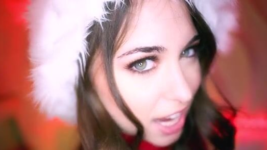 Little Riley Deepthroats Cock On Her Knees!