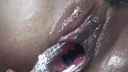 Burglar Fucks Her In The Bathroom Panties Still On!