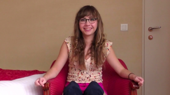 Shy Cute Girl Smiles Sweetly At Porn Casting