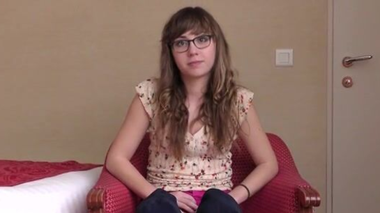 Shy Cute Girl Smiles Sweetly At Porn Casting