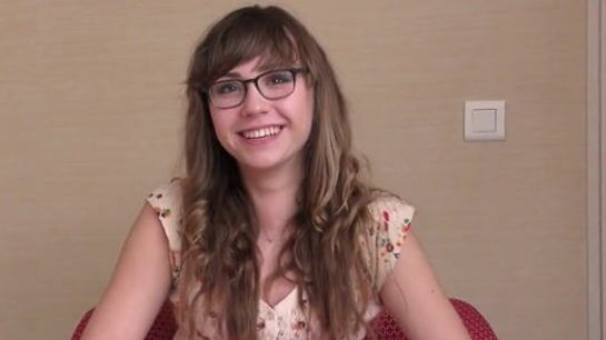 Shy Cute Girl Smiles Sweetly At Porn Casting