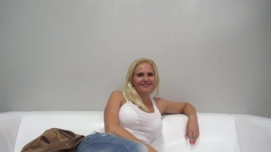 Mature Woman Tests Her Tight Pussy At Porn Casting!