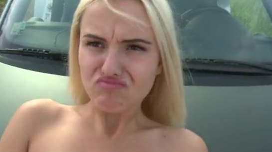 Czech Slut Fucks Stranger For Cash!