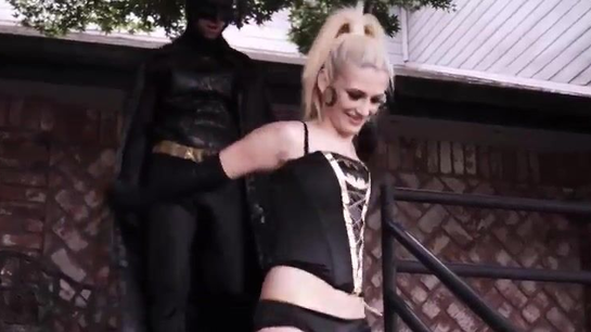 Batman Fucks A Super Hot Blonde!