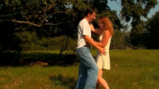 College Students Kiss And Fuck Passionately On The Lawn!
