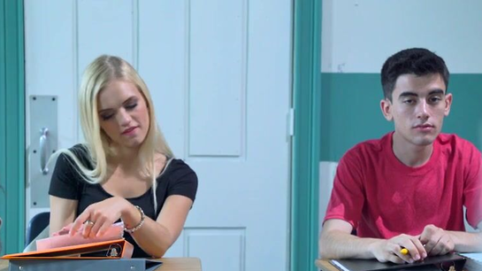 Teacher Gives Two Students Special After-Class Lesson!