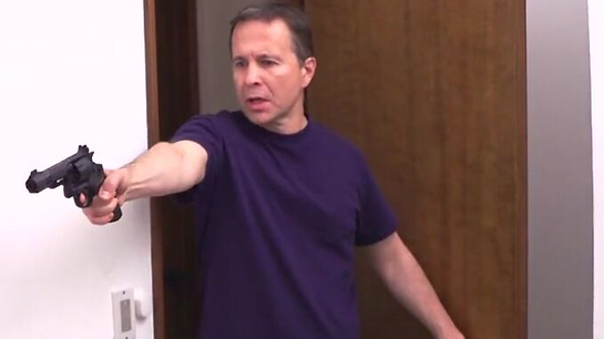 Dad Catches Burglar Who Just Fucked His Daughter!