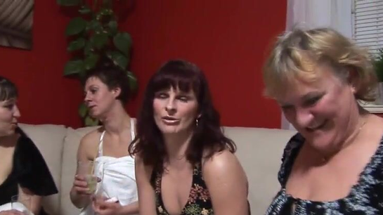 Czech Swingers Get Drunk On Champagne At Group Sex Orgy!