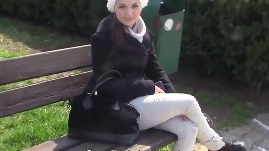 Picked Up Cute Czech Girl On Street And Fucked Her At Home!