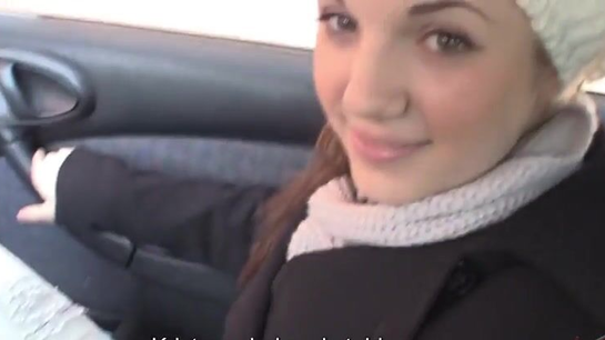 Picked Up Cute Czech Girl On Street And Fucked Her At Home!