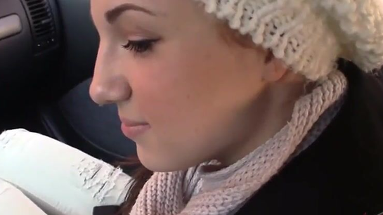 Picked Up Cute Czech Girl On Street And Fucked Her At Home!