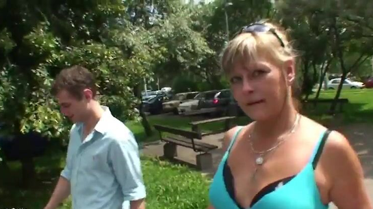 Two Friends Seduced Mature Czech MILF And Took Turns Pounding Her!