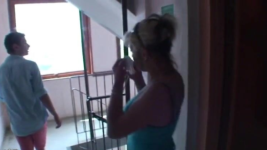 Two Friends Seduced Mature Czech MILF And Took Turns Pounding Her!