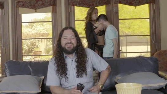 Wife Cheats With Young Stud Right Behind Husband's Back!