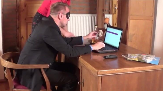 Husband And Wife Go Wild In Hot Boss Secretary Roleplay Sex!