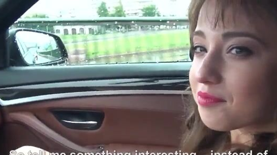 Russian College Girl Skips Class To Get Fucked In Luxury BMW!