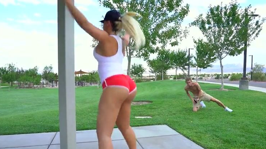 Her Massive Ass Shocked Him Then She Let Him Destroy It!