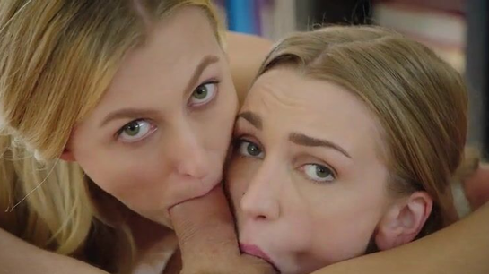 Lucky Guy Gently Fucks Two Gorgeous Blondes - Each One A Perfect Fuck!