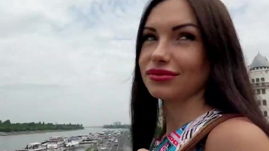 Picked Up Beautiful Prague Girl For Public Park Fuck!