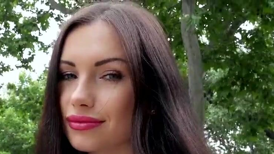 Picked Up Beautiful Prague Girl For Public Park Fuck!