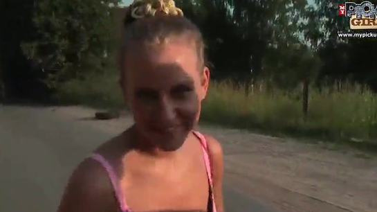 Lonely Girl Sunbathing On The Beach Got Picked Up And Fucked By Pros!