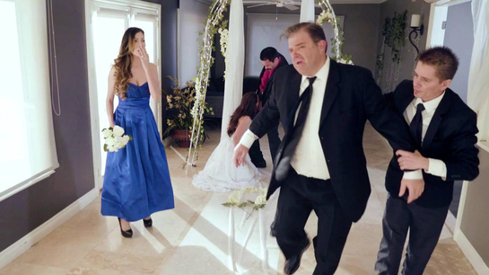 Poor Husband Almost Had A Heart Attack Seeing His Wife Suck Another Guy At The Wedding!
