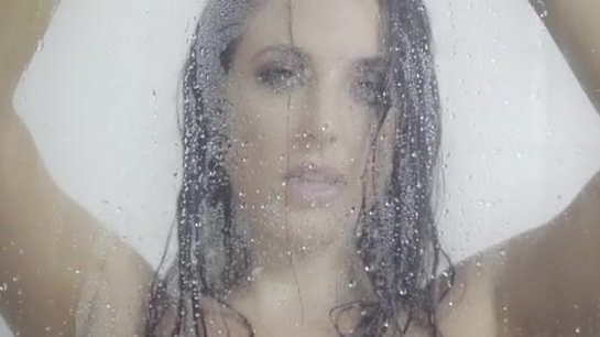 Massaging And Squeezing Huge Soapy Tits In The Shower!