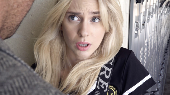 Gorgeous College Student Seduces Stepdad For Rough Hard Sex!