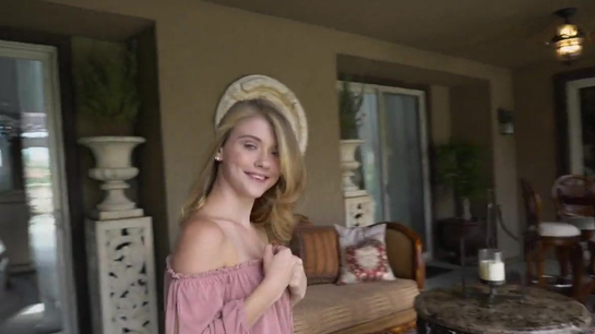 Hot Neighbor's Daughter Begs For Creampie In Her Tight Pussy!