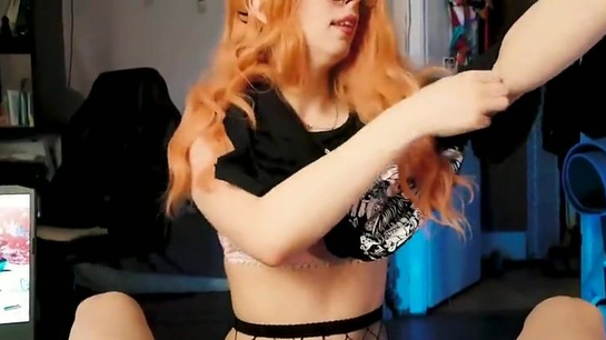 Caught My Stepsister Watching Me Stroke My Big Hard Cock!
