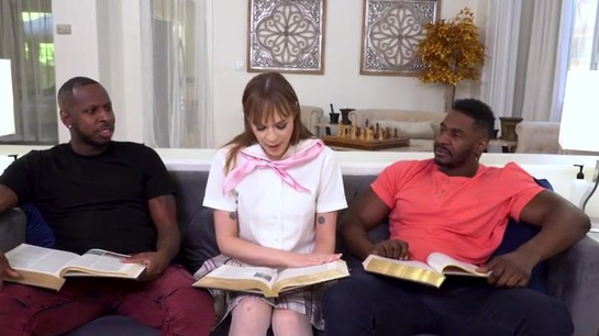 Anal Slut Rebecca Takes BBC In Pussy And Ass!