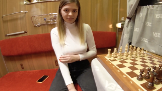 Russian Stranger Swallowed Cum After Train Sex