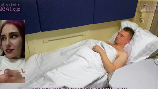 Woke Up Train Neighbor To Get Fucked Hard