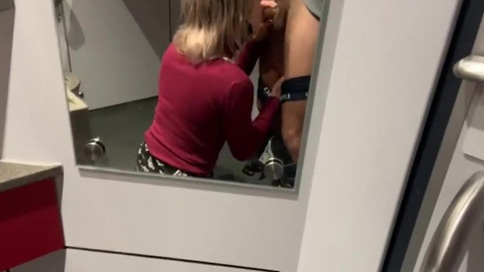 Random Stranger Fuck In Train Toilet