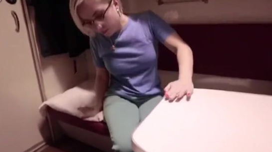 Pussy Licking And Hard Sex With Train Neighbor