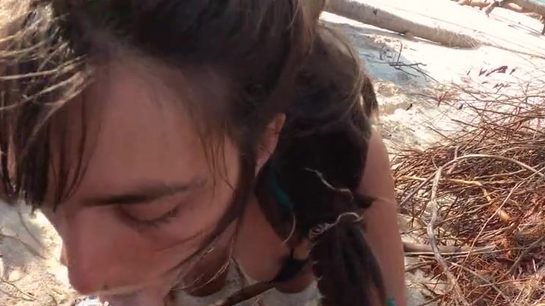 Loving Couple Fucking Passionately On A Deserted Beach!