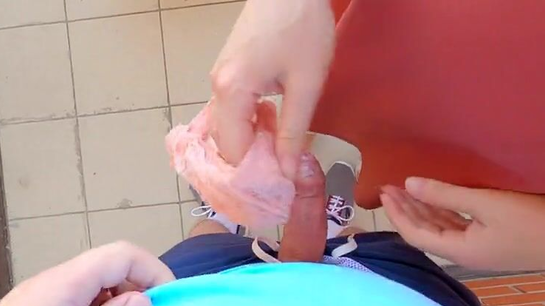 Hot Neighbor Stepped Out On Balcony Because It Was Too Hot Inside!