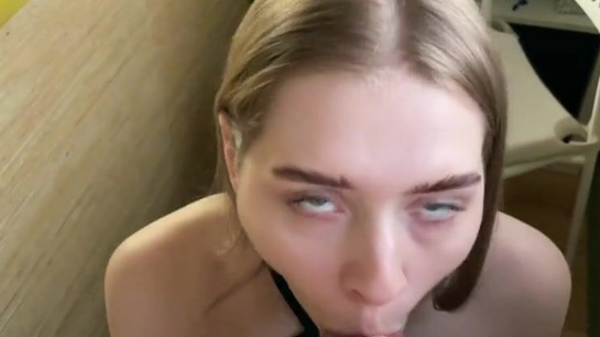 She Wanted Coffee But Swallowed My Thick Cum Instead!