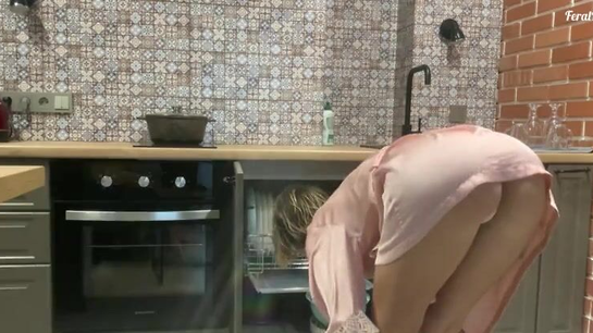 Wife Bent Over Doggy Style And Got Her Husband Rock Hard!