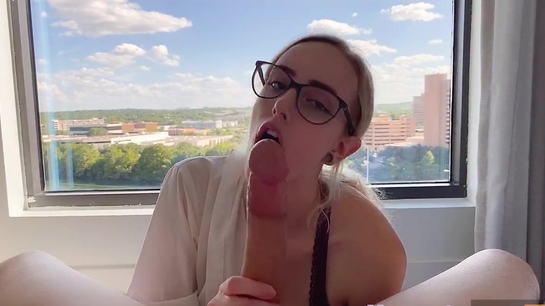 Secretary Works For Bonus, Boss Fucks Her For Pleasure