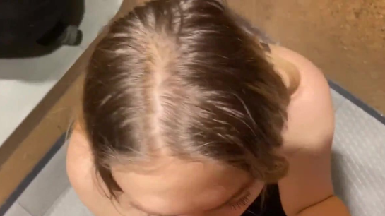 Casual Walk With My Friend Turned Into A Blowjob In The Fitting Room!