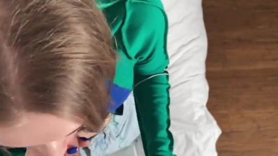 Best Friend's Girlfriend Came Over And Gave Me A Sneaky Blowjob!