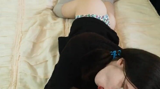 Russian Student In Thigh Highs Moans On My Thick Cock!