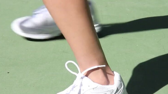 I Licked Her Shaved Pussy Then Fucked The Tennis Babe Hard!